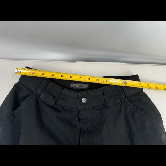 5.11 Tactical TDU Pants Men’s Medium Black Cargo BDU EMS Ripstop Work Uniform - Picture 5 of 10